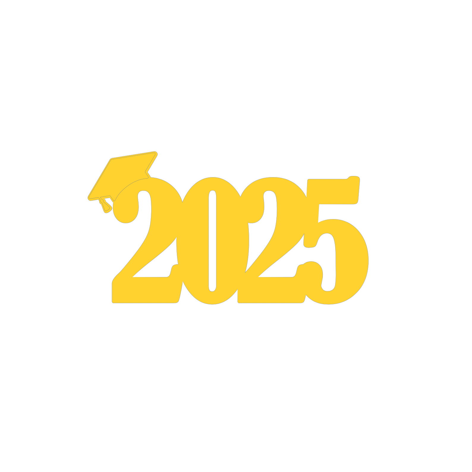 2025 photo prop, graduation prop, party decor, senior photo prop