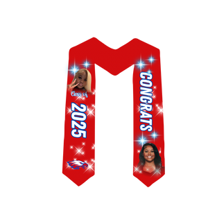 Custom Graduation Sash for Graduate, Custom Graduation Stoles with Pictures Name, Graduation Stoles 2025, Gift for Students, Class of 2025
